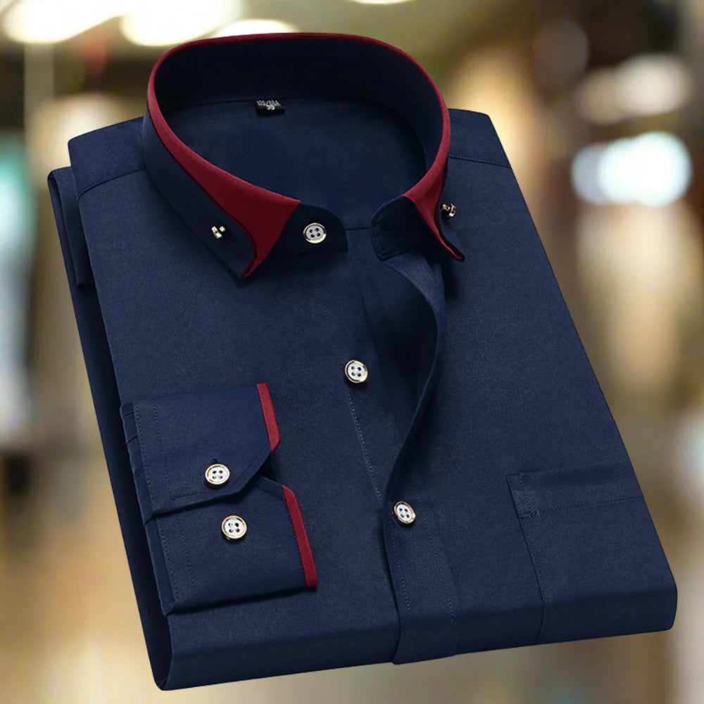 ALBERT - Camisa clásica de manga larga