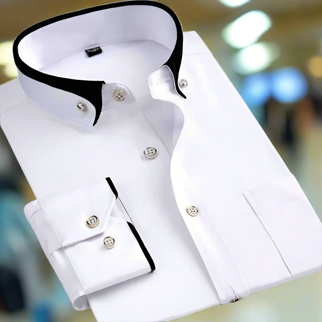 ALBERT - Camisa clásica de manga larga