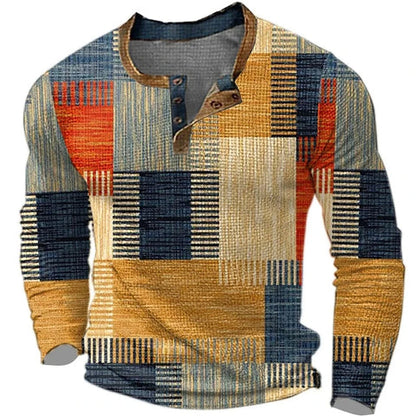 Camiseta veraniega de manga larga colorida