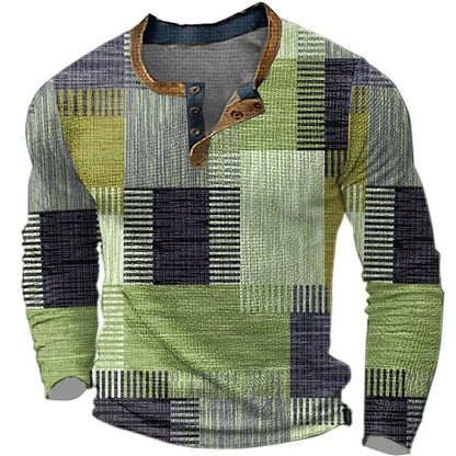 Camiseta veraniega de manga larga colorida