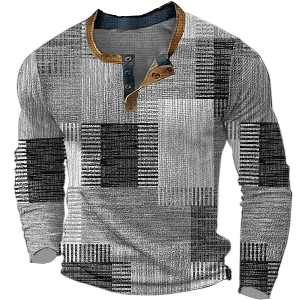 Camiseta veraniega de manga larga colorida