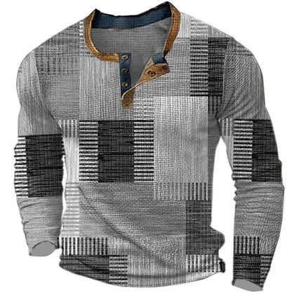 Camiseta veraniega de manga larga colorida