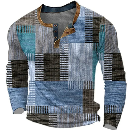 Camiseta veraniega de manga larga colorida