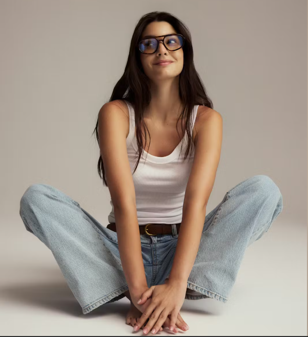 Camiseta sin mangas acanalada ajustada